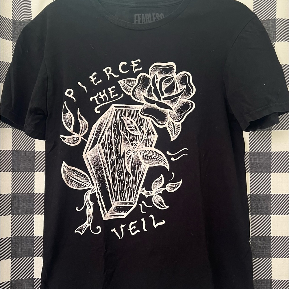 Pierce the Veil Black band T-Shirt - Emo Scene Goth Rock